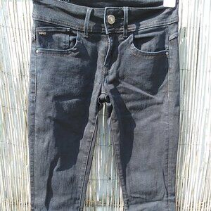 Lynn G-Star Raw Mid Skinny Black Jeans - 25W/32L